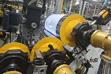 Thàinig loidhne cinneasachaidh duilleag PP Jwell Machinery air tìr ann an Riyadh, Saudi Arabia