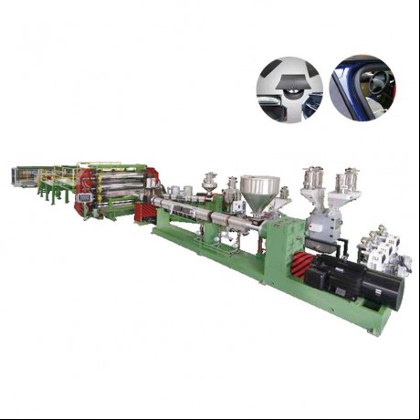 HDPE Automotive Polymer Plate Extrusion loidhne