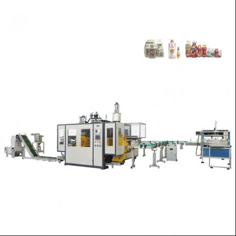 Inneal Moulding Blow Stèisean Dùbailte 2ltr Singilte airson botail
