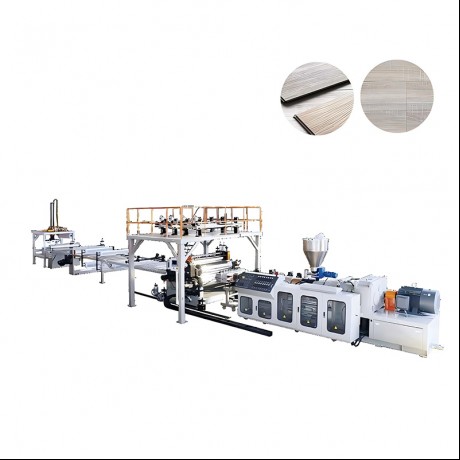 Loidhne eas-tharraing làr àrainneachd plastaig-cloiche SPC bho Jwell Machinery China