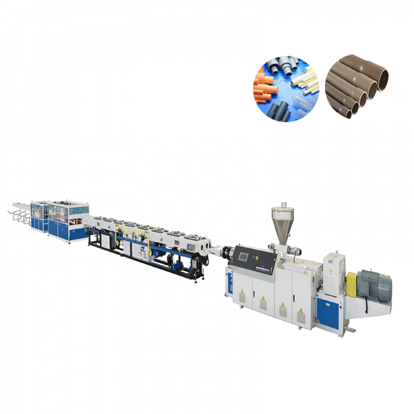 Extrusion dà-shreath UPVC / CPVC, Loidhne eas-tharraing ceithir sreathan